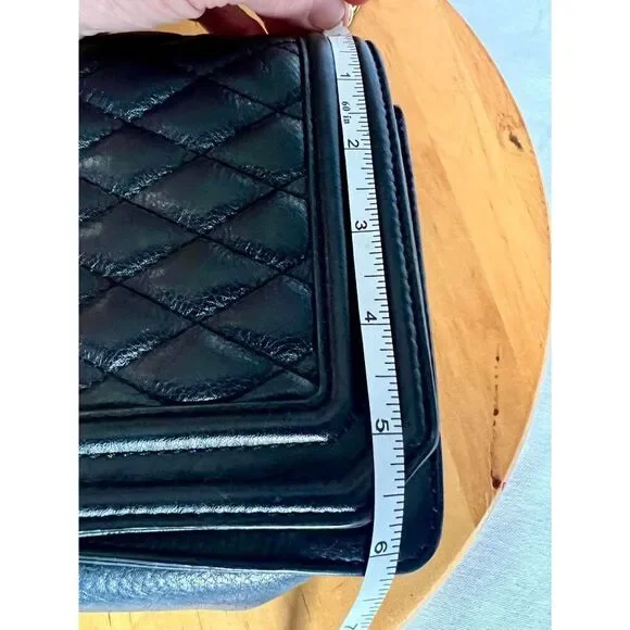Rebecca Minkoff quilted Love Crossbody Bag in Black - Picture 5 of 12